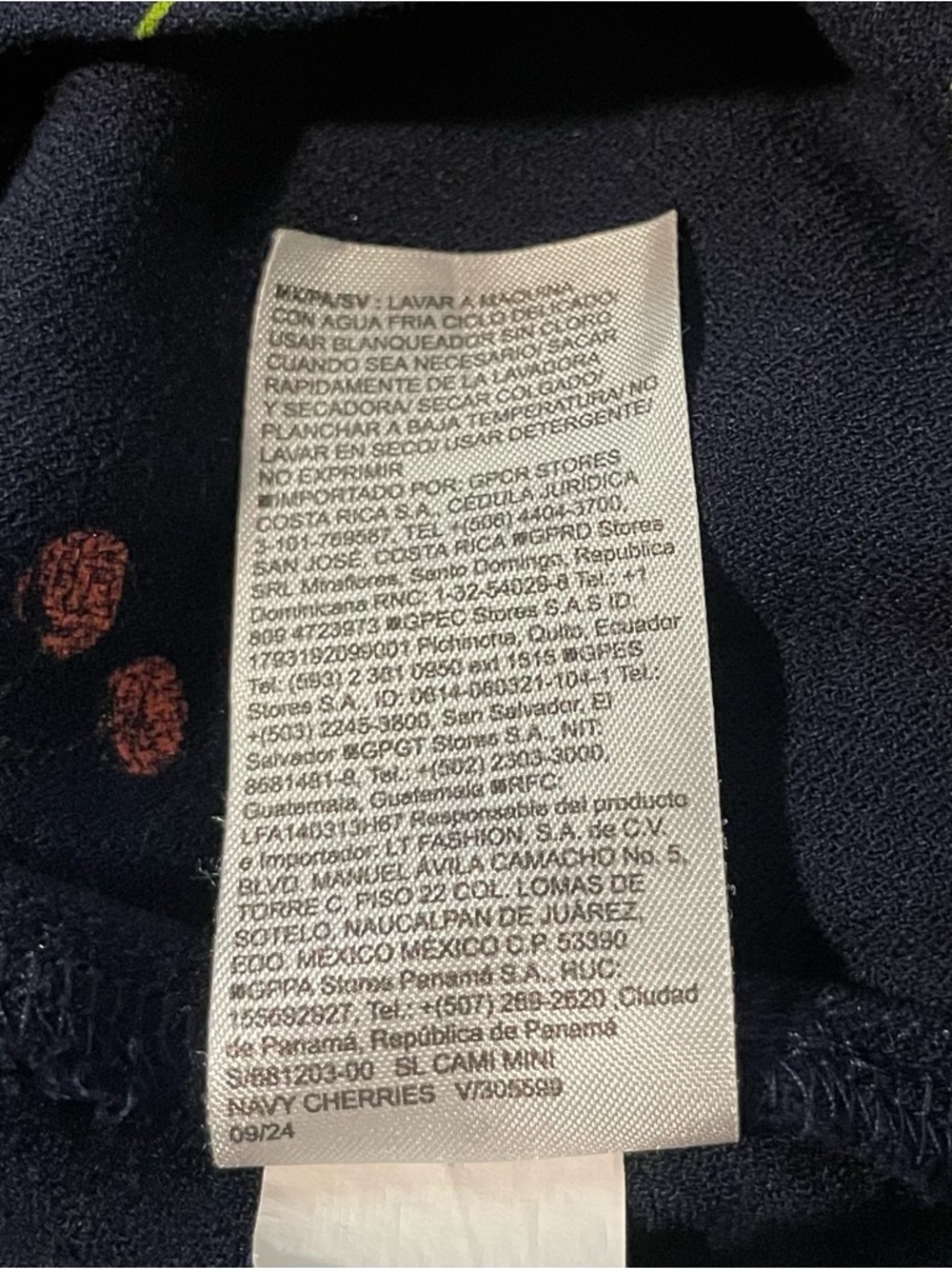 Old Navy Fit & Flare Crepe Mini Dress Blue Cherry Small - Picture 10 of 13